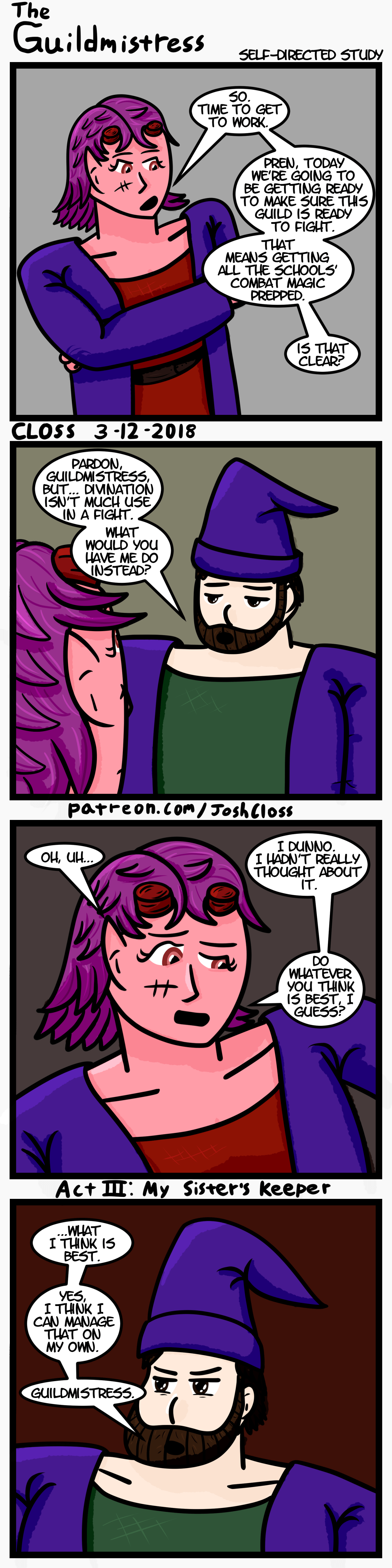 The Guildmistress: Self-Directed&nbsp;Study