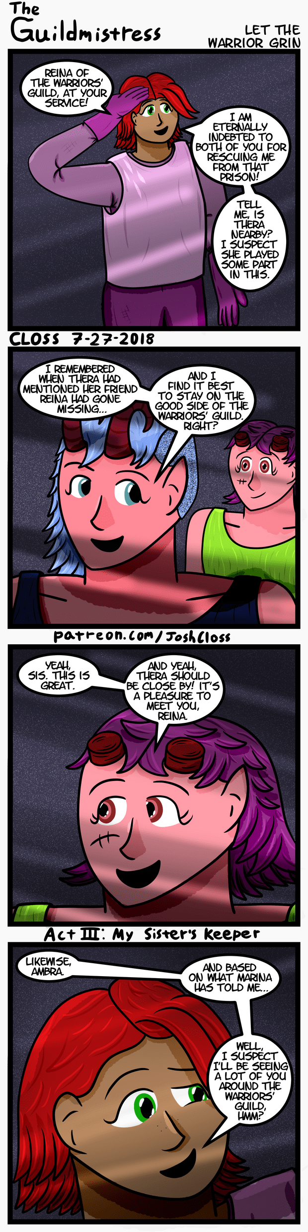 The Guildmistress: Let the Warrior&nbsp;Grin