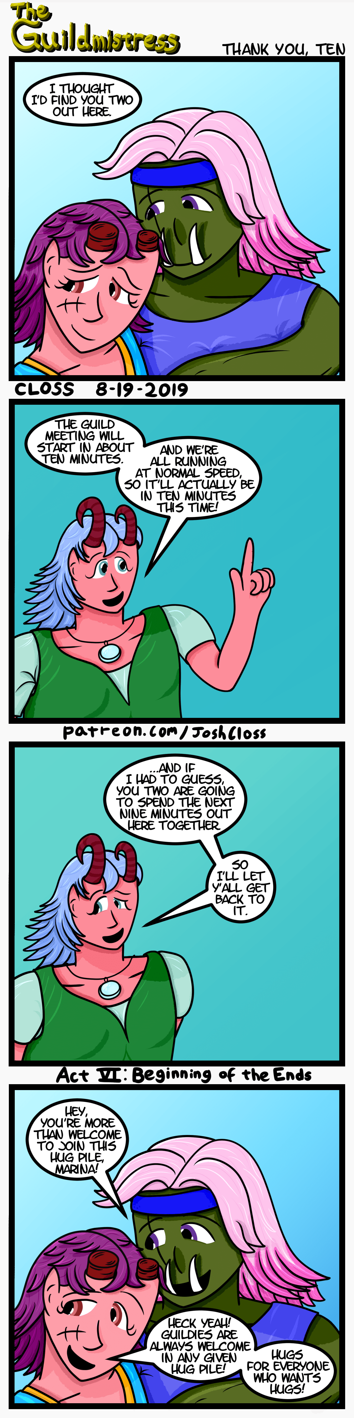 The Guildmistress: Thank You,&nbsp;Ten