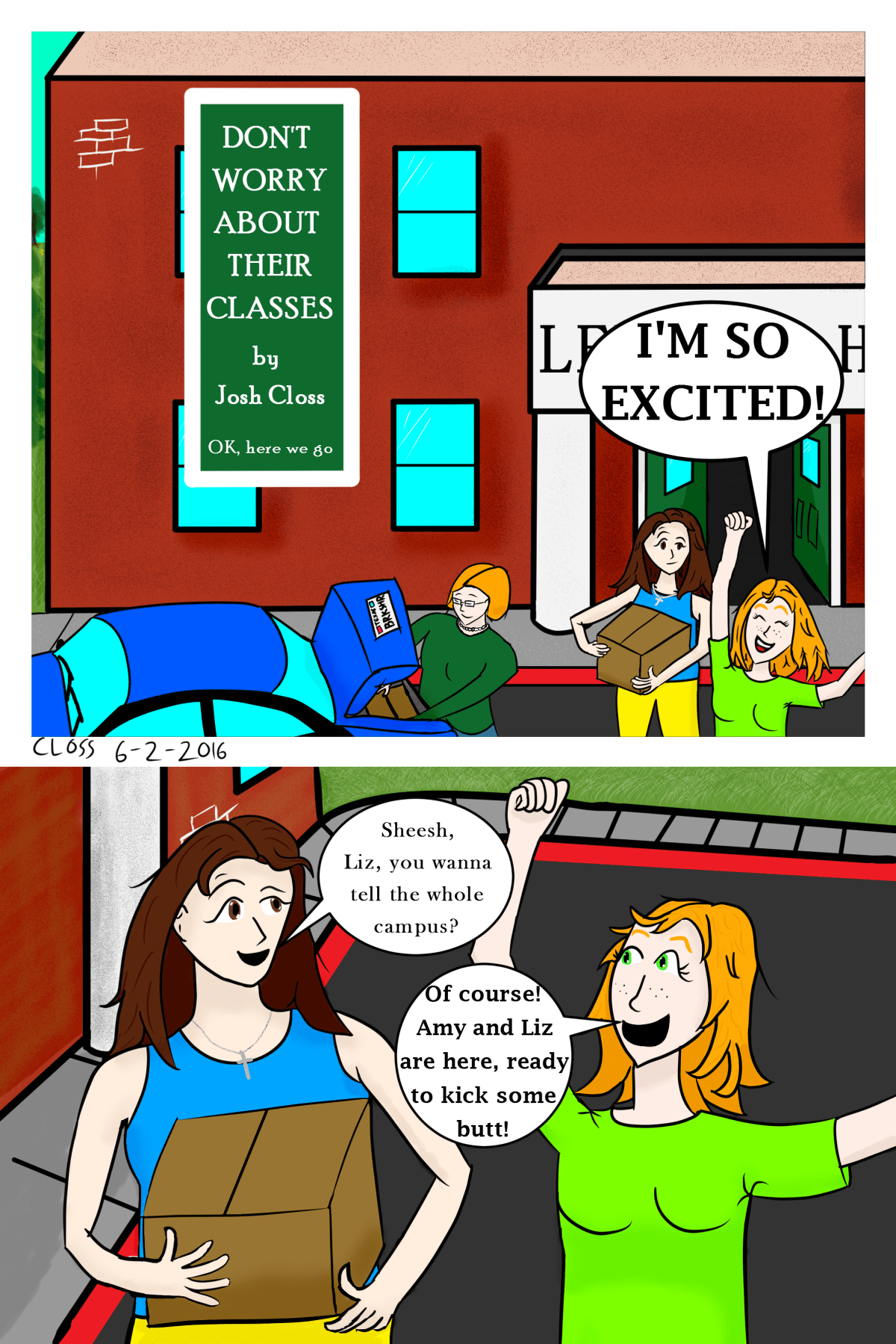 Don’t Worry About Their Classes: Page&nbsp;1