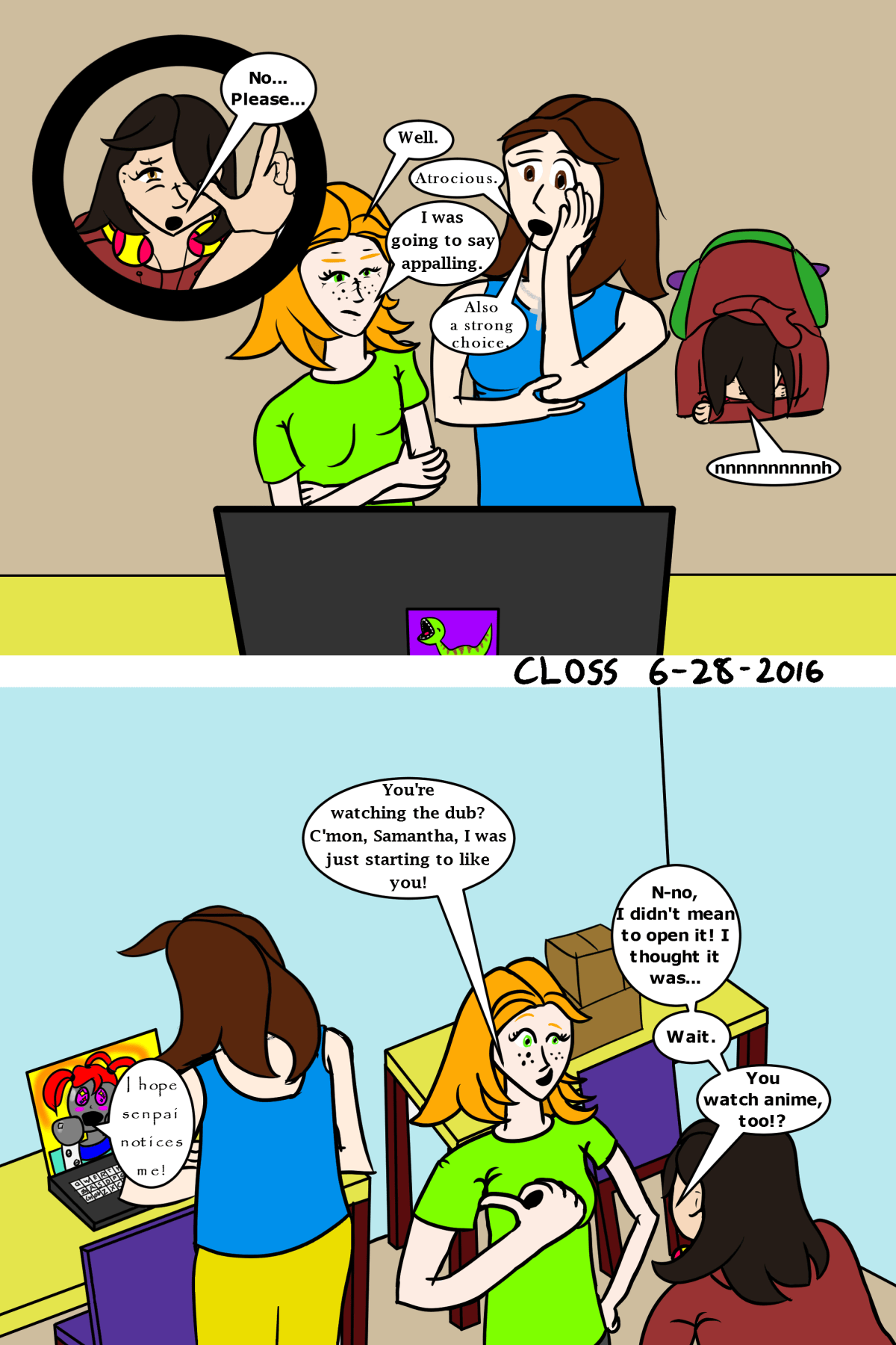 Don’t Worry About Their Classes: Page&nbsp;8