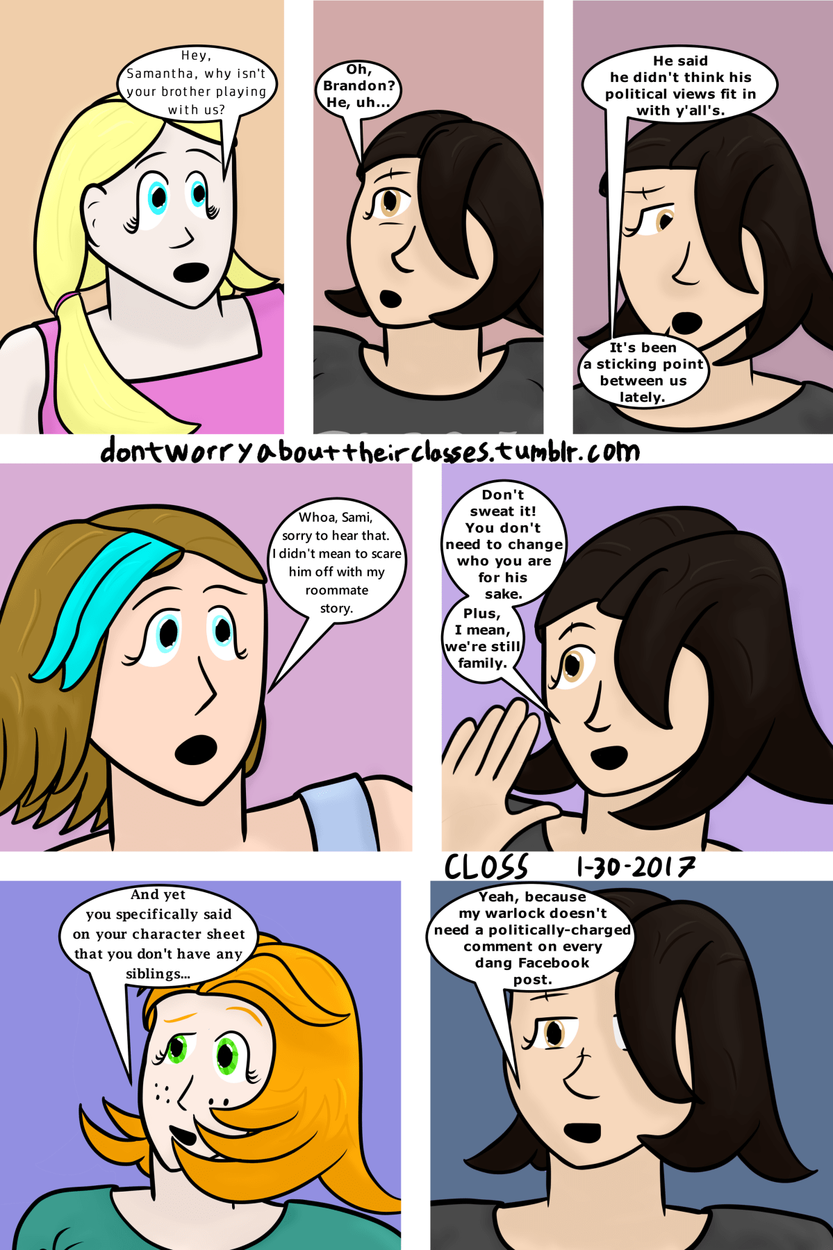 Don’t Worry About Their Classes: Page&nbsp;70