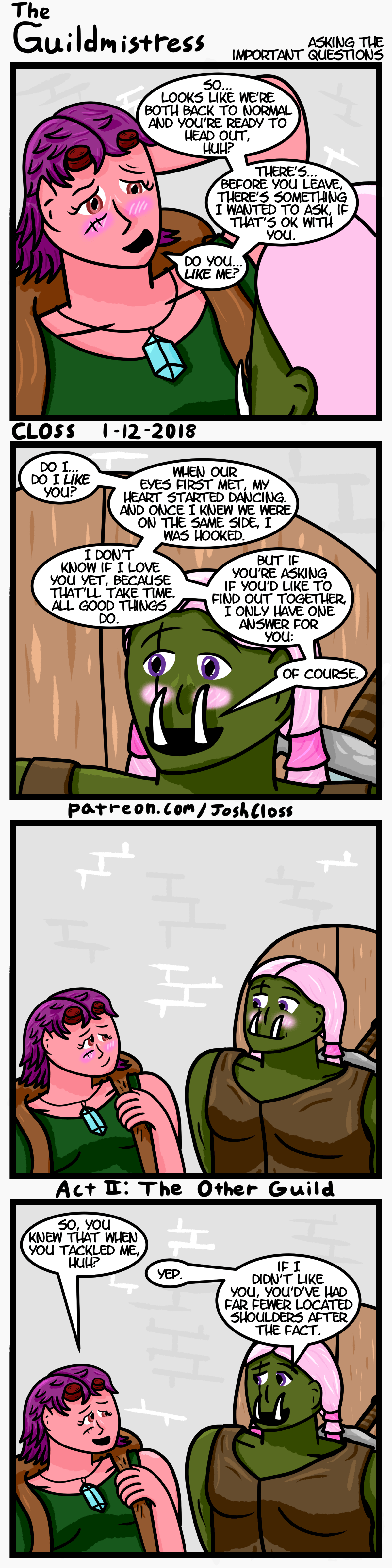 The Guildmistress: Asking the Important&nbsp;Questions