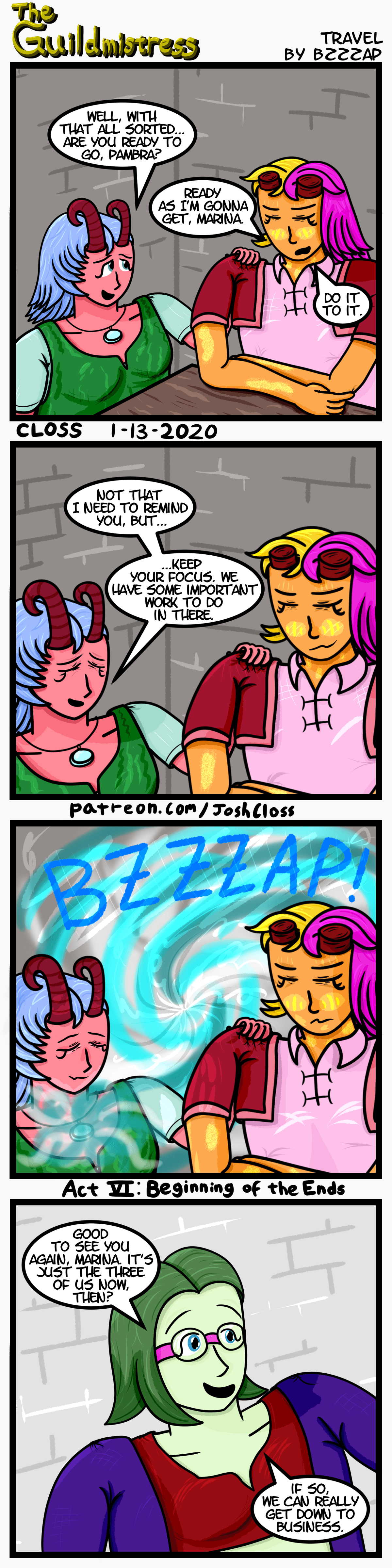 The Guildmistress: Travel By&nbsp;BZZZAP