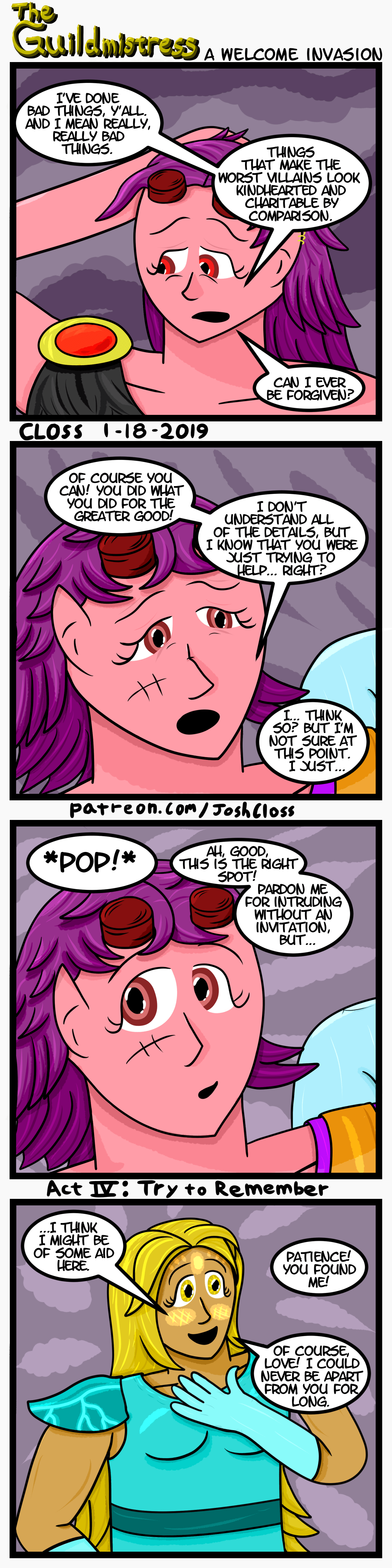 The Guildmistress: A Welcome&nbsp;Invasion