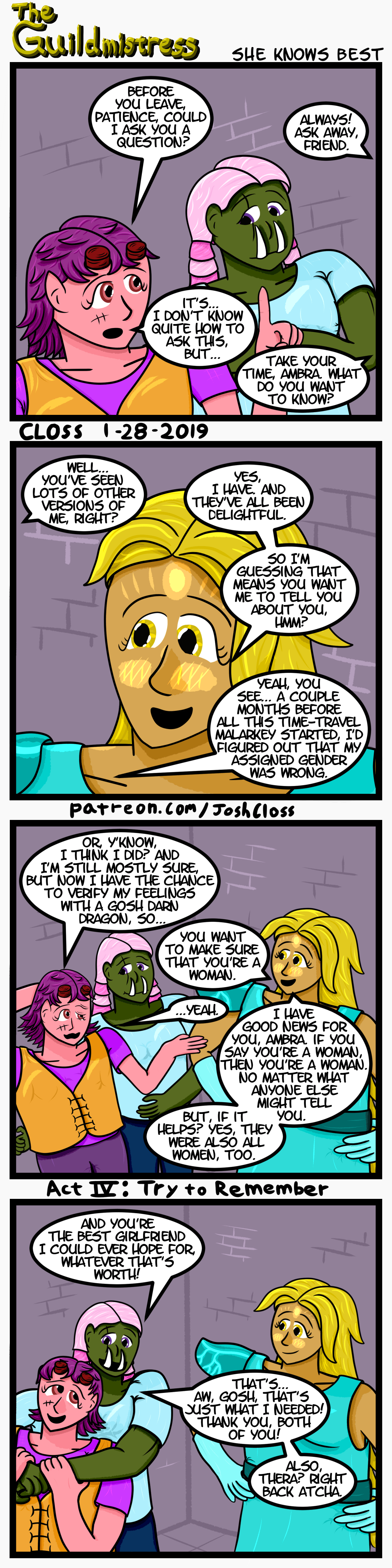 The Guildmistress: She Knows&nbsp;Best