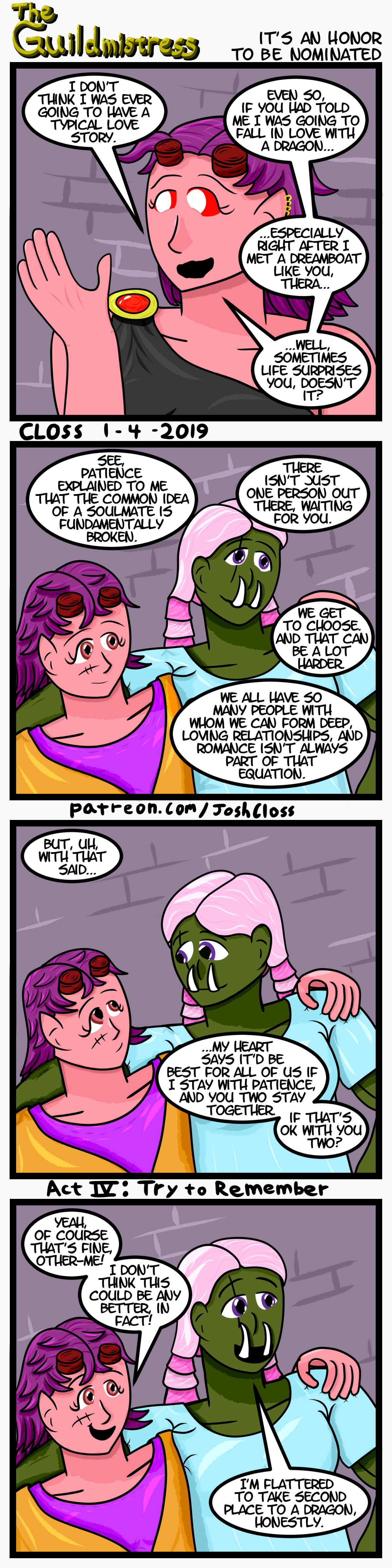 The Guildmistress: It’s an Honor to be&nbsp;Nominated