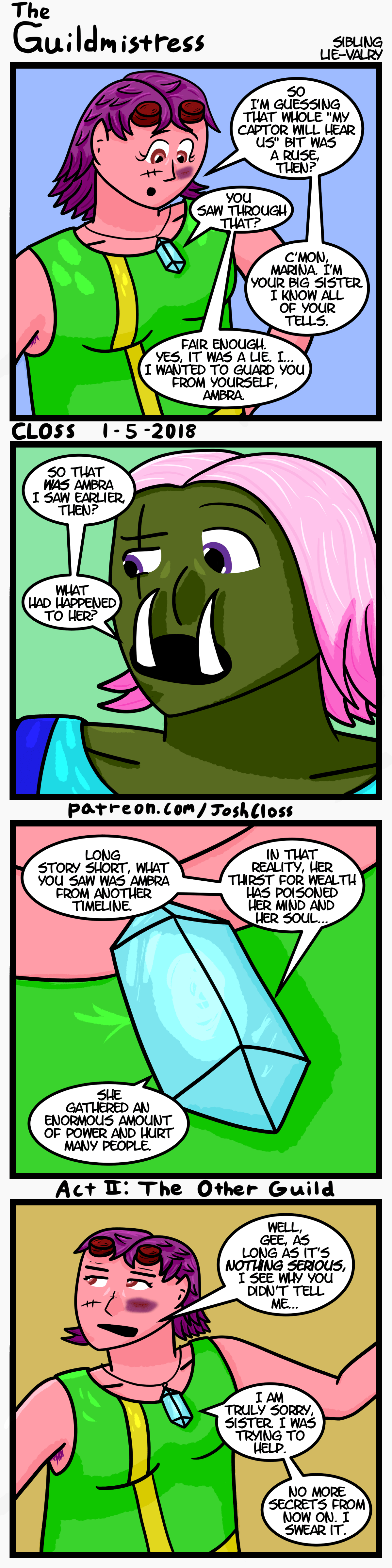 The Guildmistress: Sibling&nbsp;Lie-valry