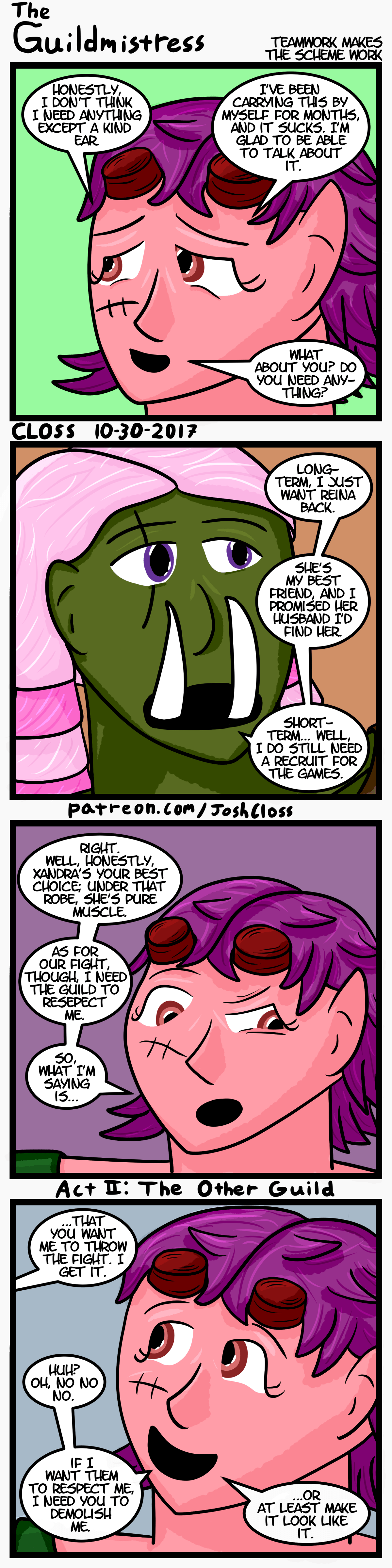 The Guildmistress: Teamwork Makes the Scheme&nbsp;Work