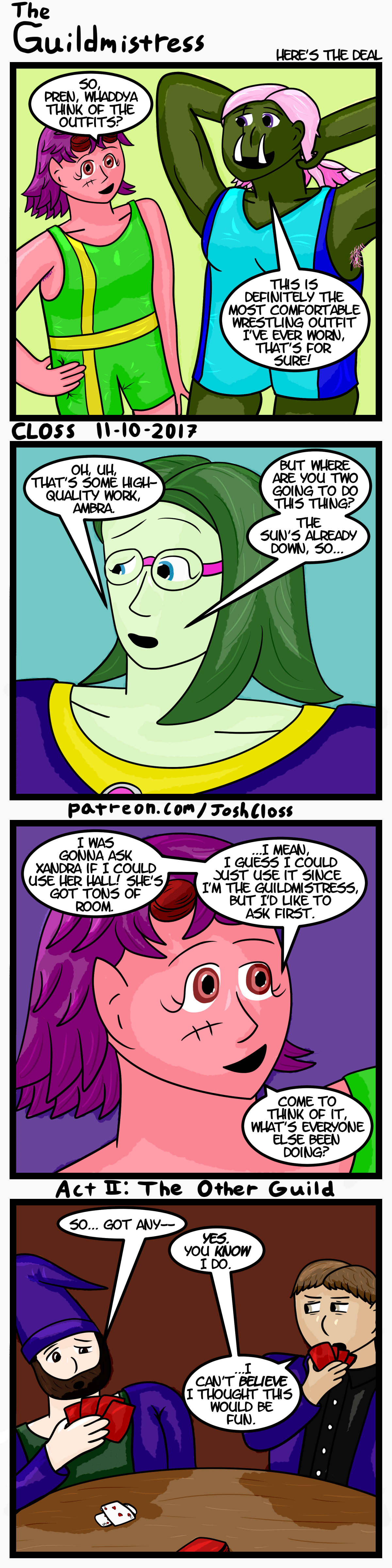 The Guildmistress: Here’s the&nbsp;Deal