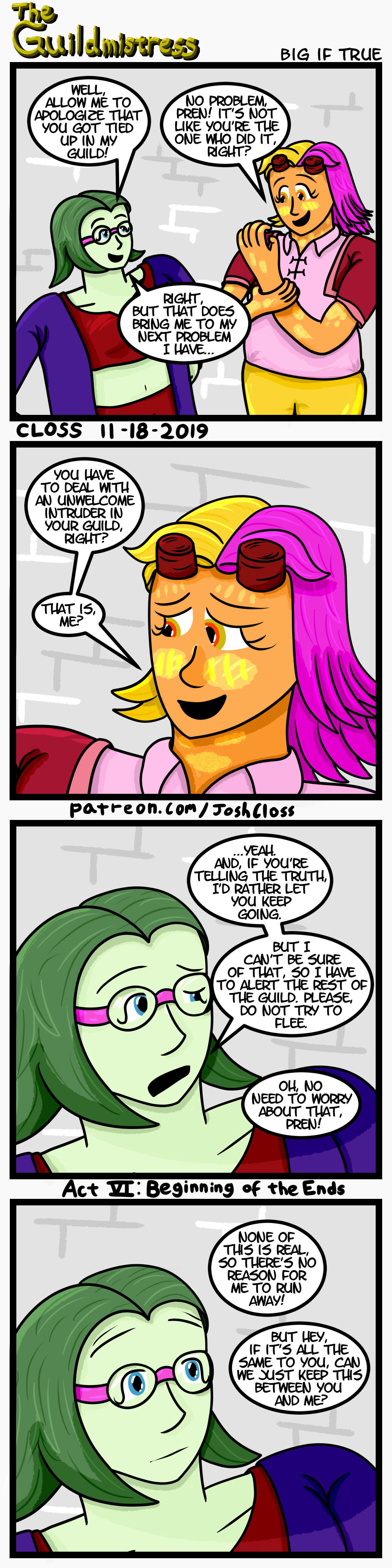 The Guildmistress: Big If&nbsp;True