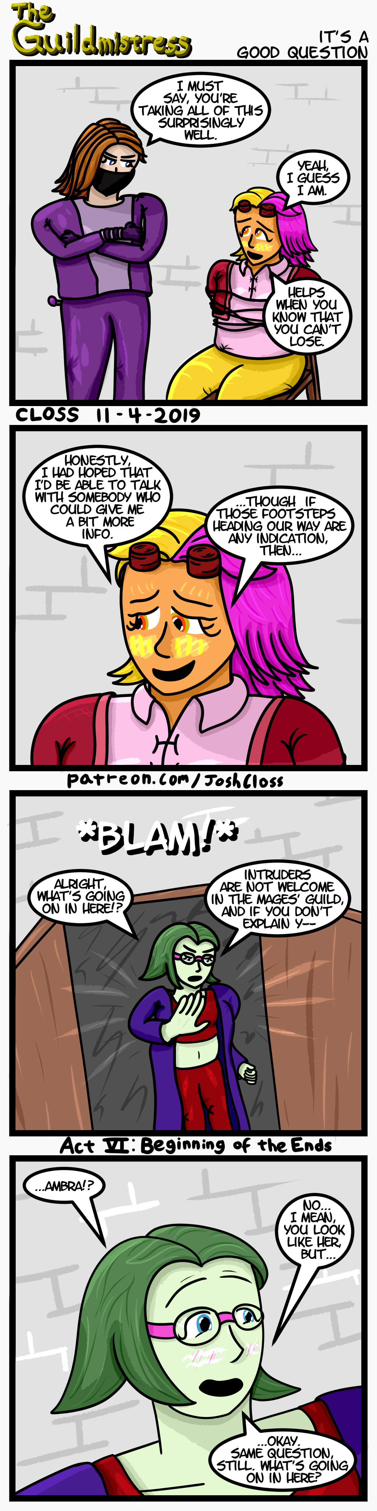 The Guildmistress: It’s a Good&nbsp;Question