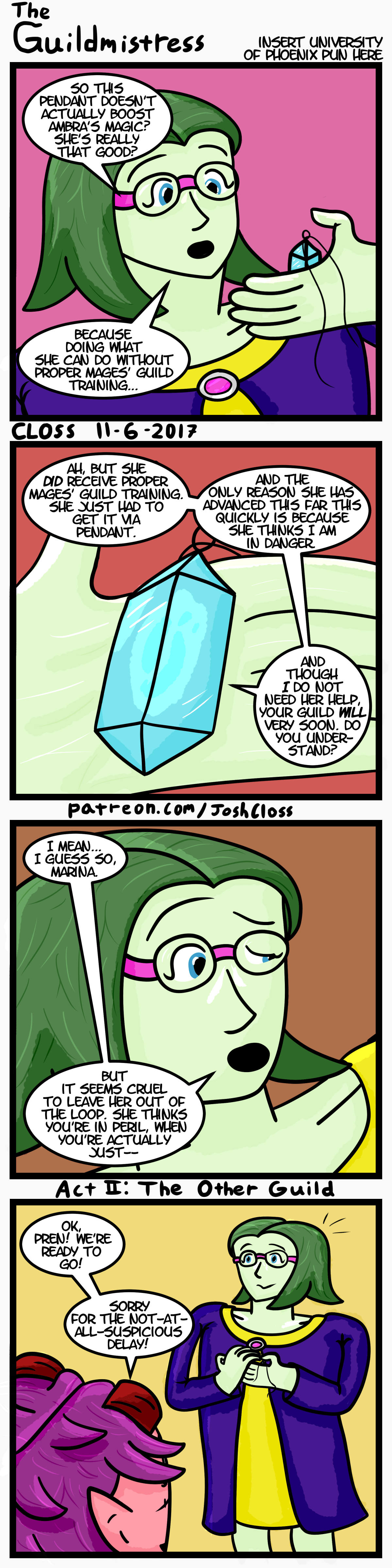 The Guildmistress: Insert University of Phoenix Pun&nbsp;Here