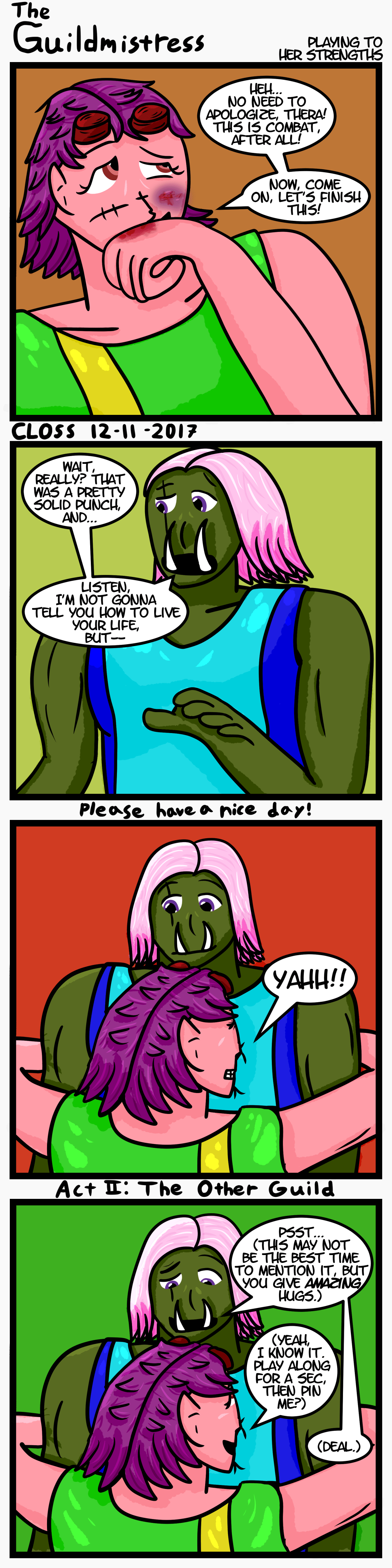 The Guildmistress: Playing to Her&nbsp;Strengths