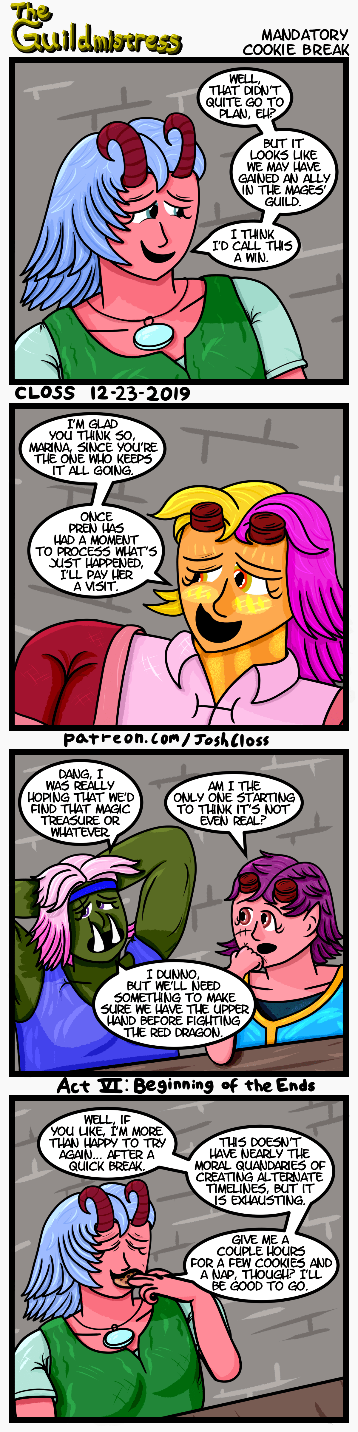 The Guildmistress: Mandatory Cookie&nbsp;Break