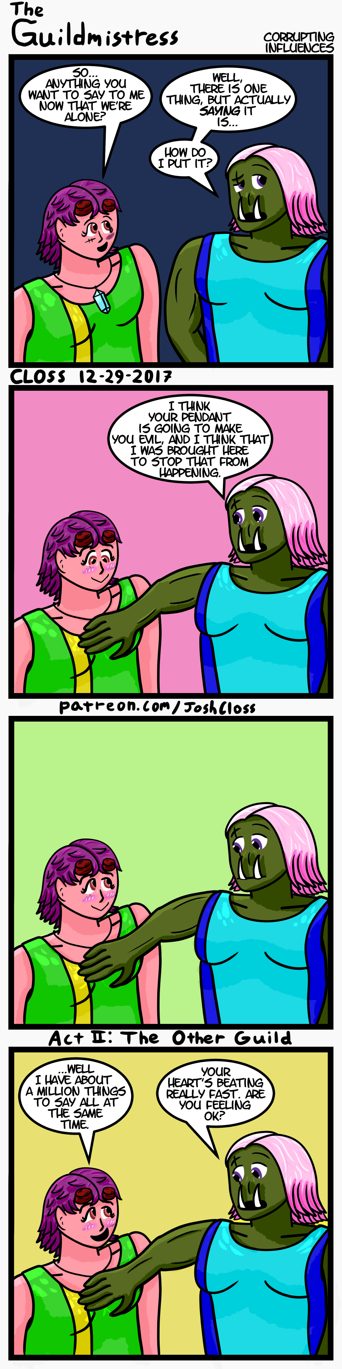 The Guildmistress: Corrupting&nbsp;Influences