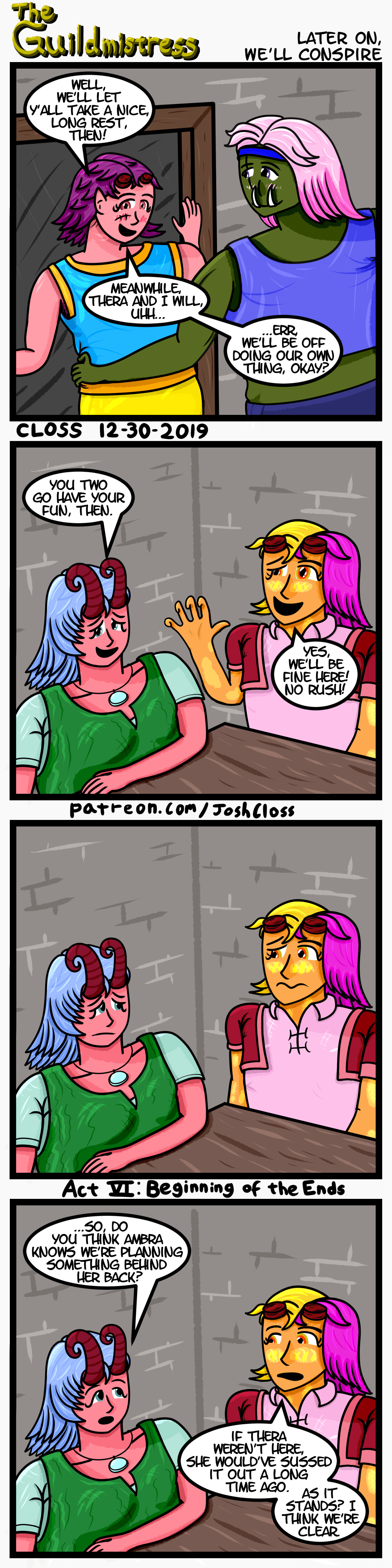 The Guildmistress: Later On, We’ll&nbsp;Conspire