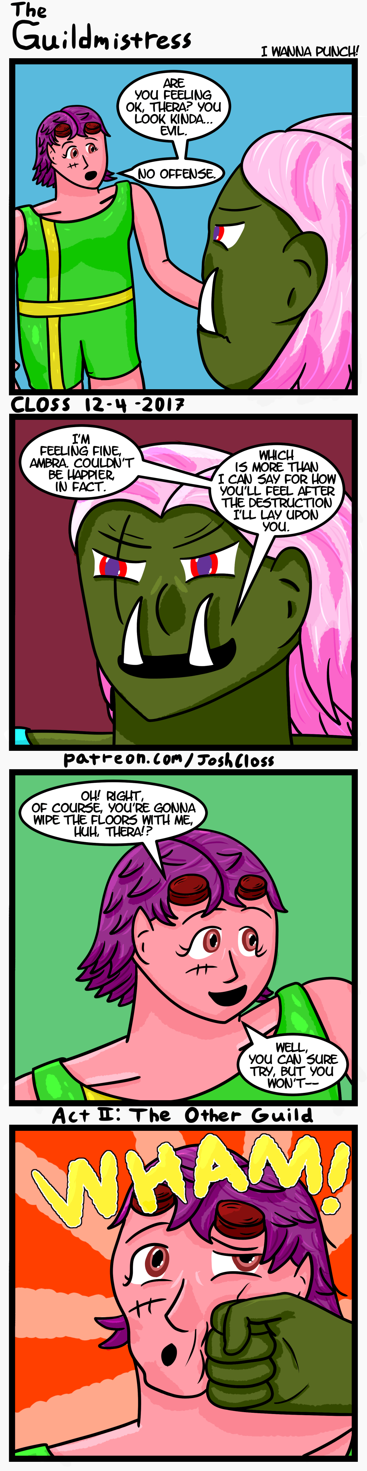 The Guildmistress: I Wanna&nbsp;Punch!