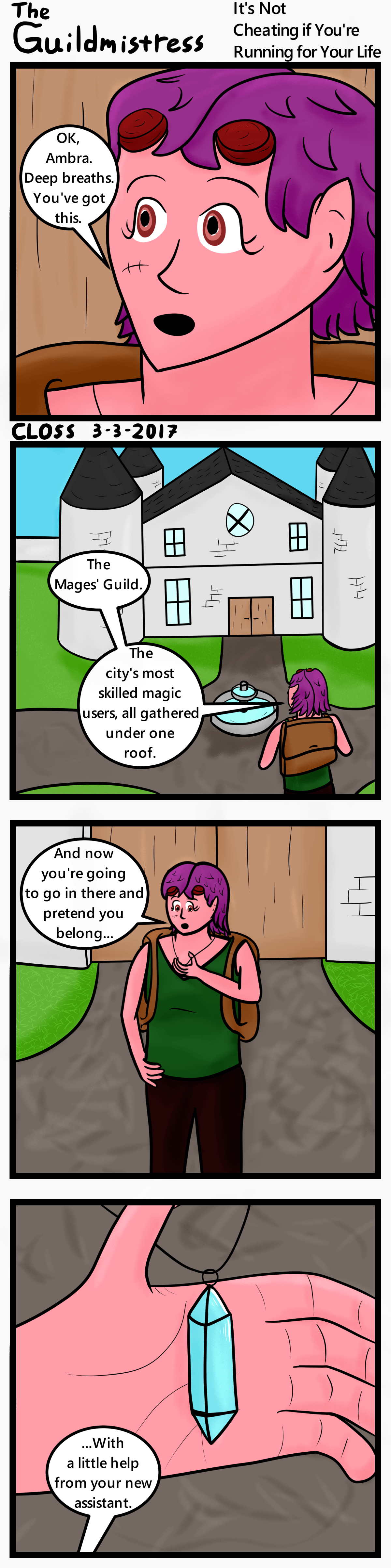 The Guildmistress: It’s Not Cheating if You’re Running for Your&nbsp;Life