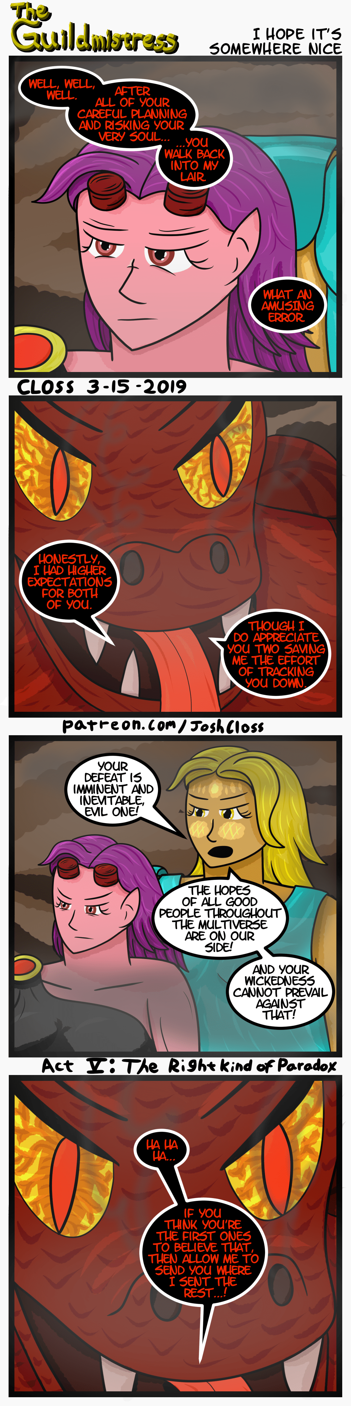 The Guildmistress: I Hope It’s Somewhere&nbsp;Nice