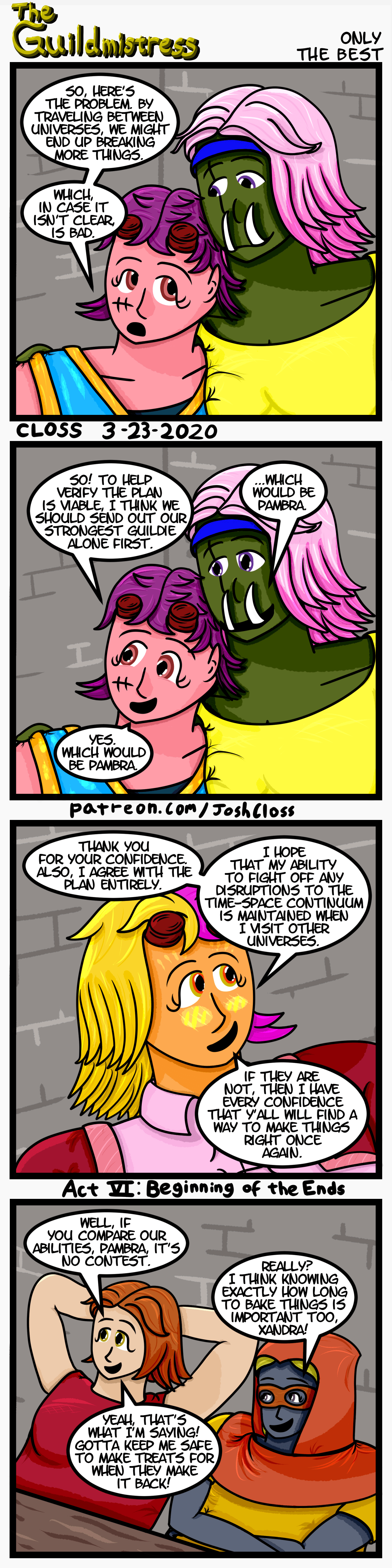 The Guildmistress: Only the&nbsp;Best