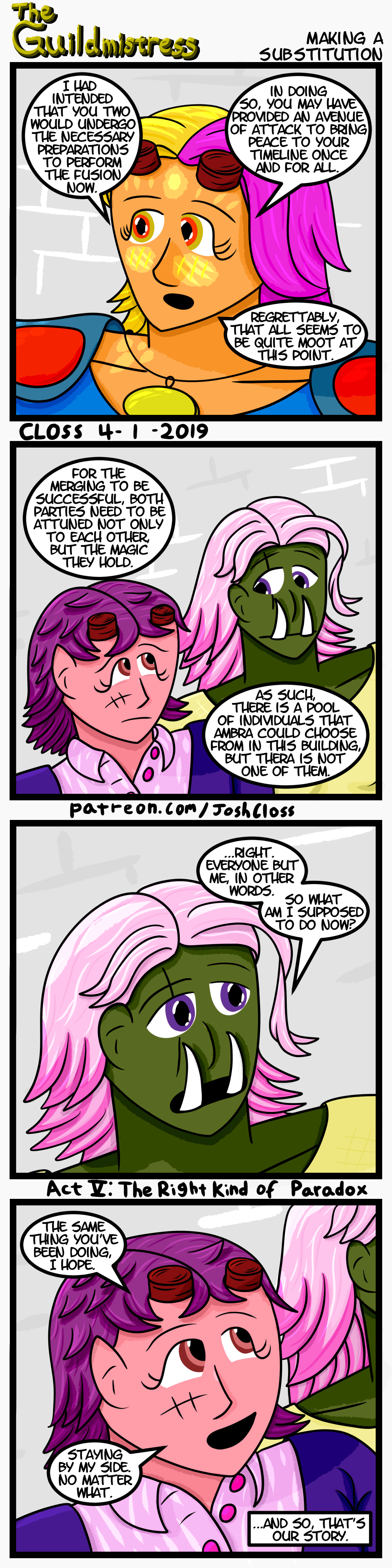 The Guildmistress: Making a&nbsp;Substitution