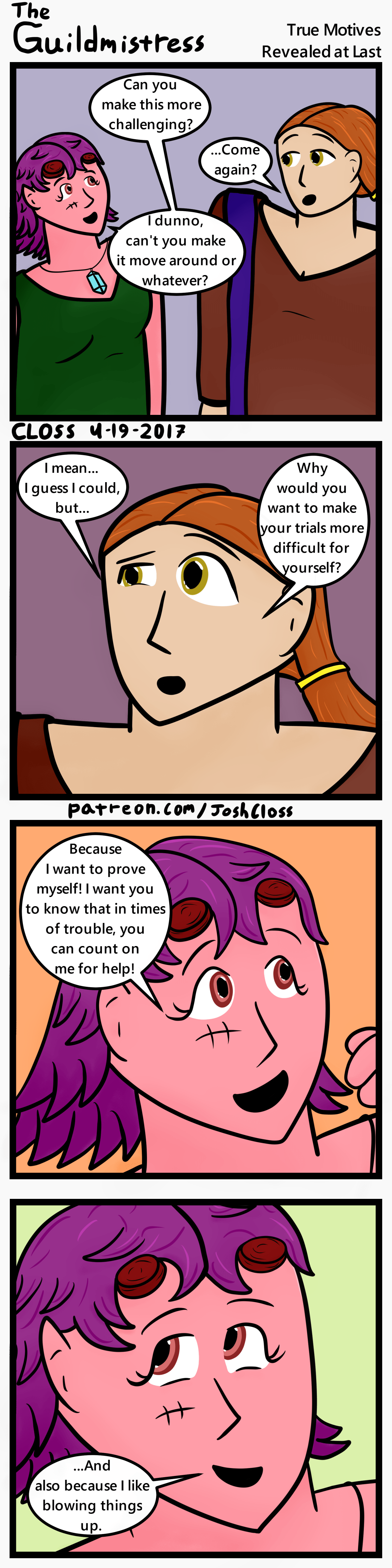 The Guildmistress: True Motives Revealed at&nbsp;Last