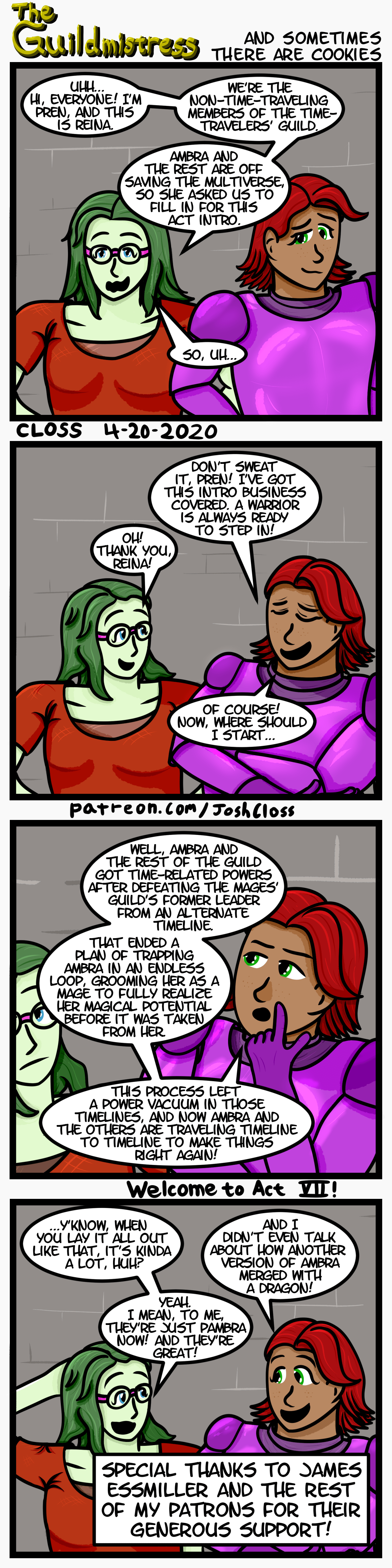 The Guildmistress: And Sometimes There Are&nbsp;Cookies