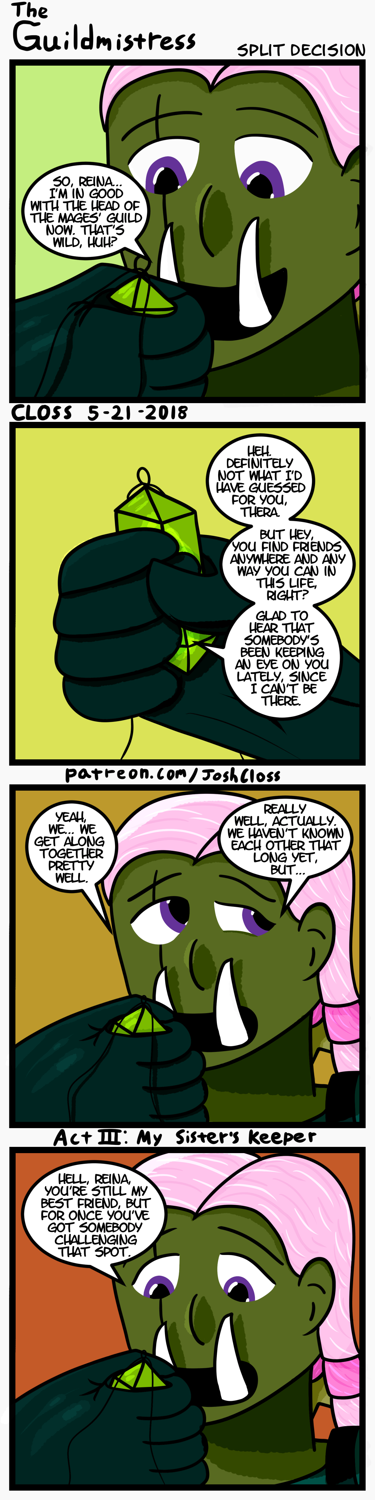 The Guildmistress: Split&nbsp;Decision