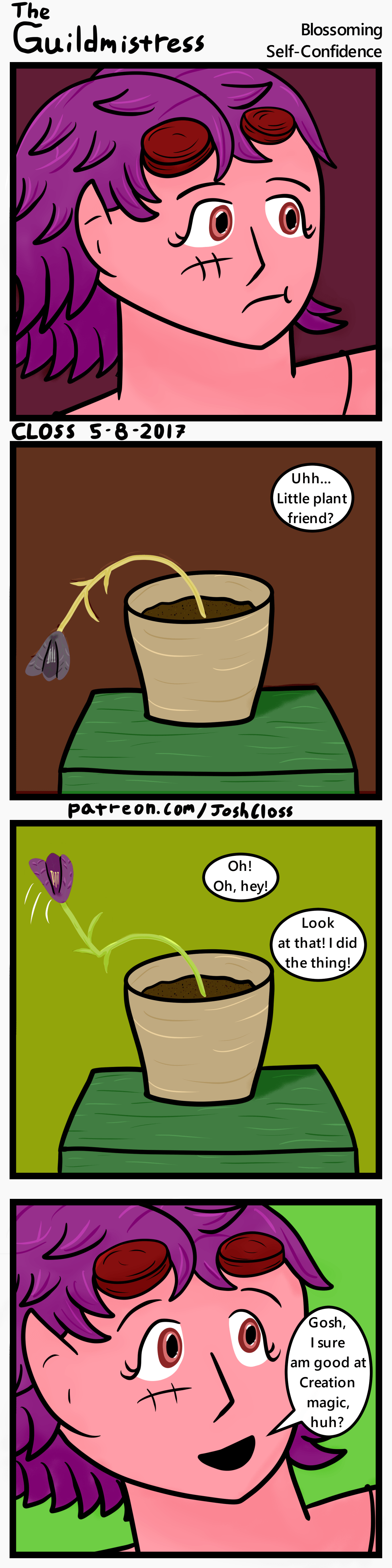 The Guildmistress: Blossoming&nbsp;Self-Confidence