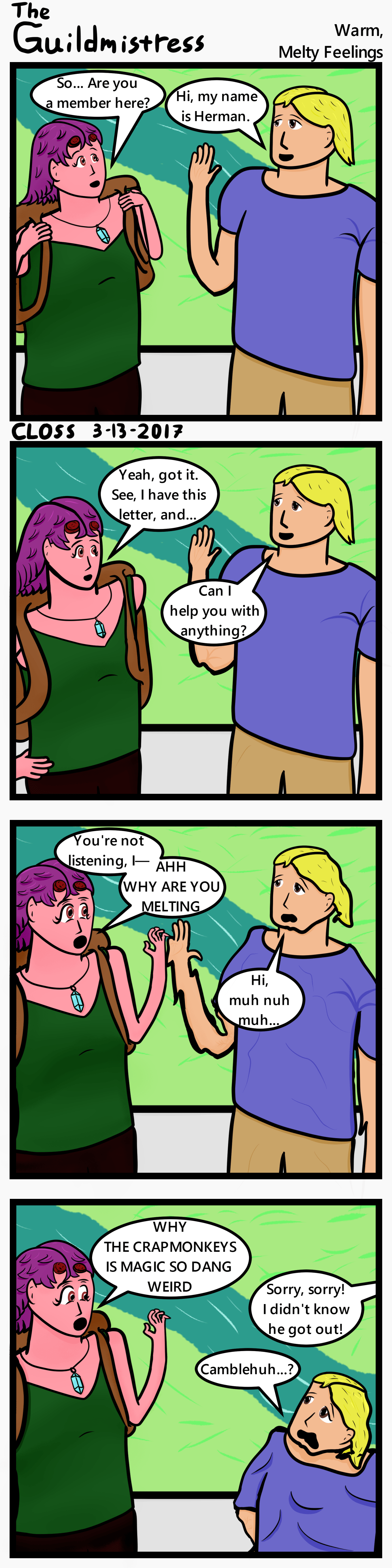 The Guildmistress: Warm, Melty&nbsp;Feelings