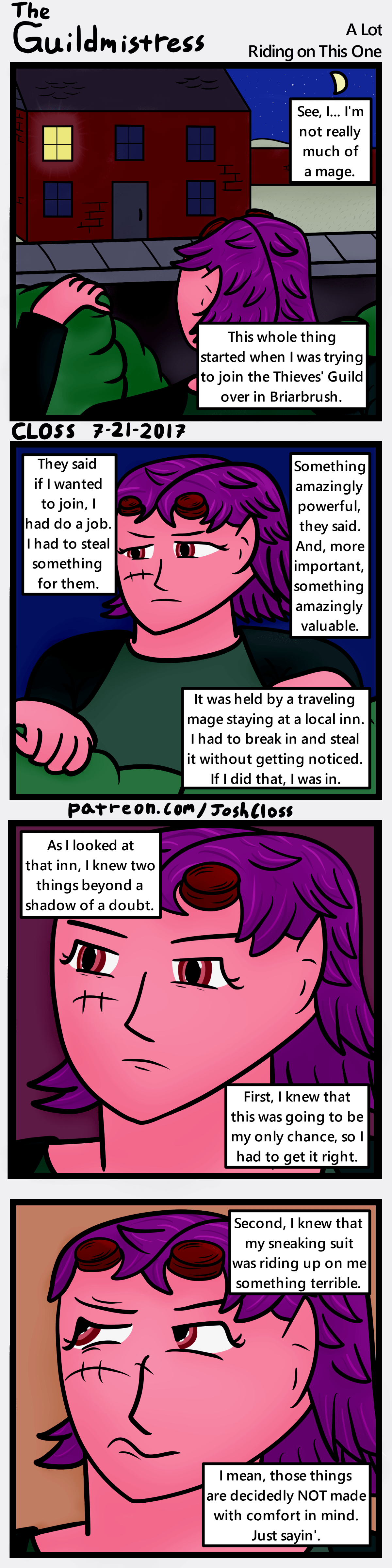 The Guildmistress: A Lot Riding on This&nbsp;One