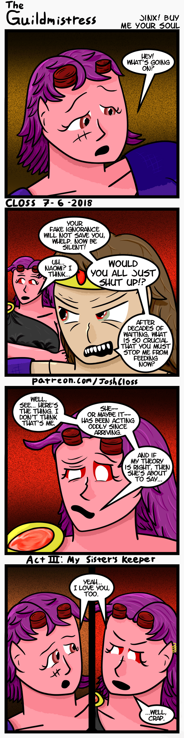 The Guildmistress: Jinx! Buy Me Your&nbsp;Soul