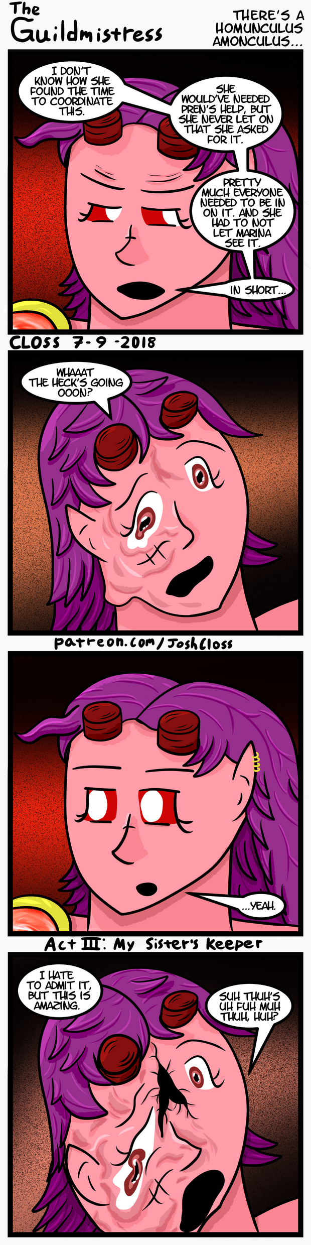 The Guildmistress: There’s a Homunculus Amonculus…