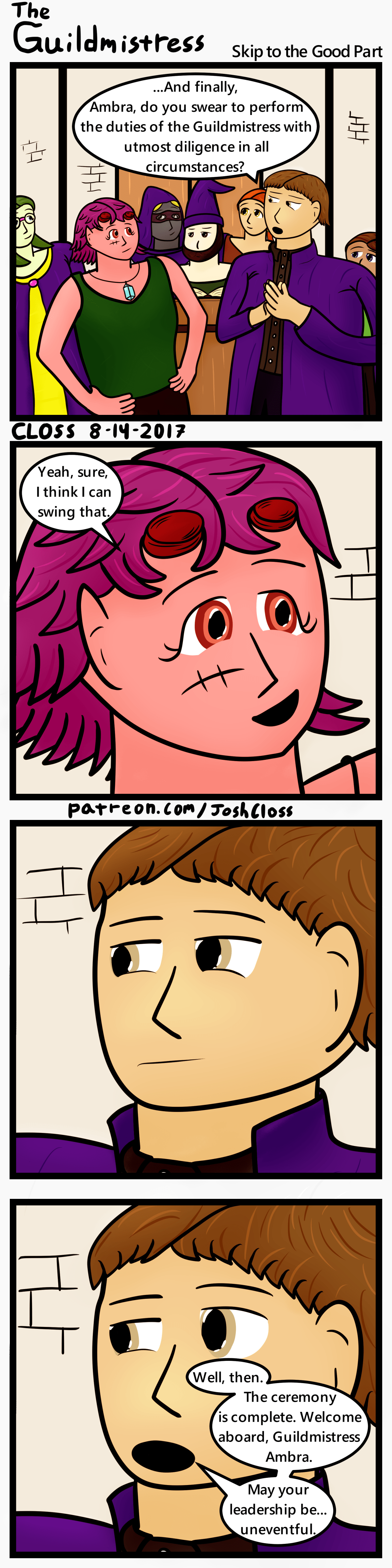 The Guildmistress: Skip to the Good&nbsp;Part