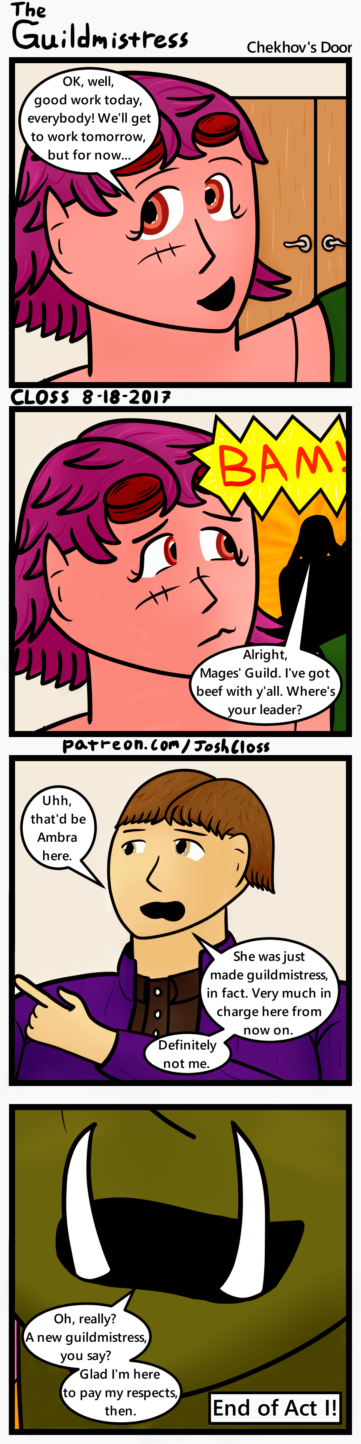 The Guildmistress: Chekhov’s&nbsp;Door