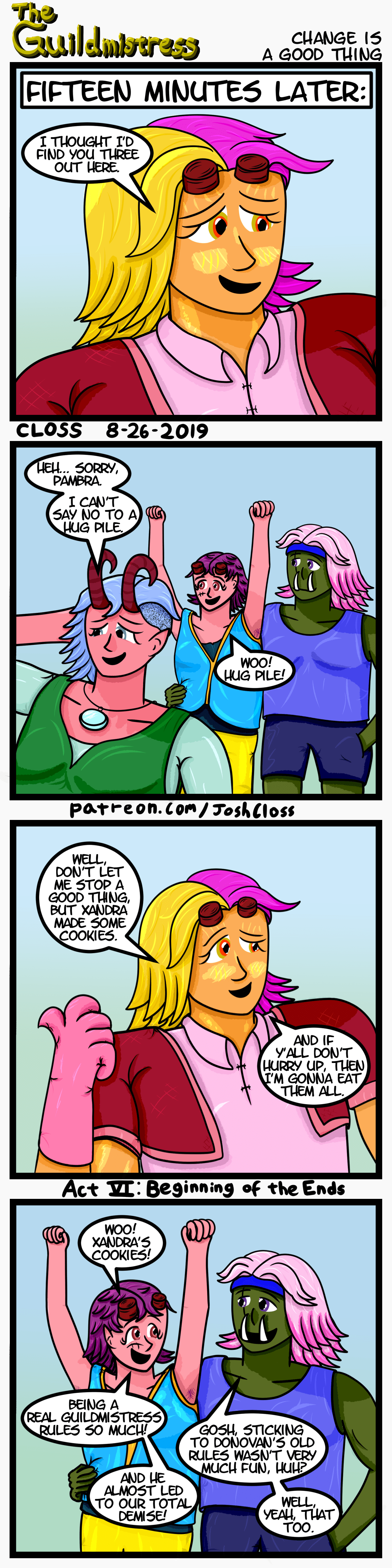 The Guildmistress: Change Is a Good&nbsp;Thing