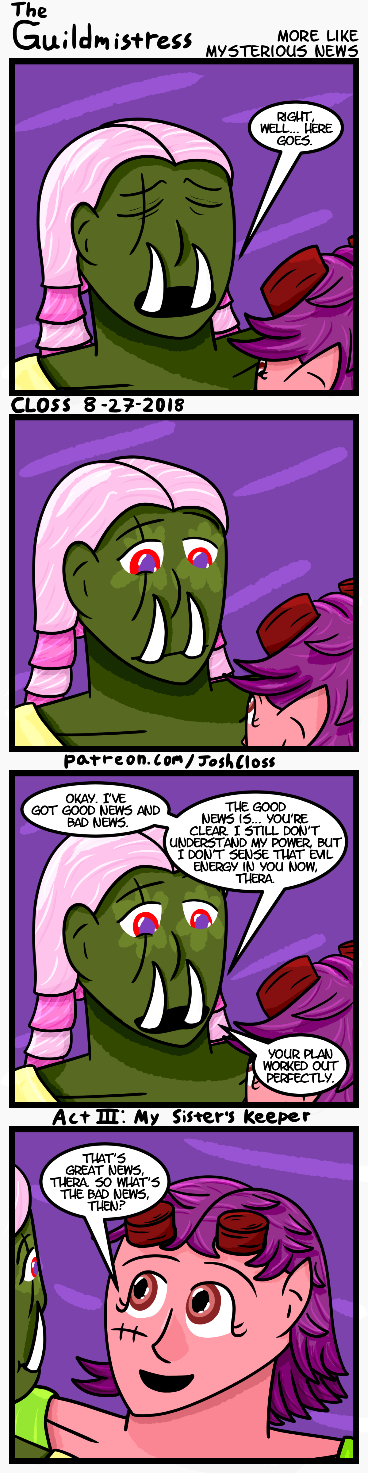 The Guildmistress: More Like Mysterious&nbsp;News