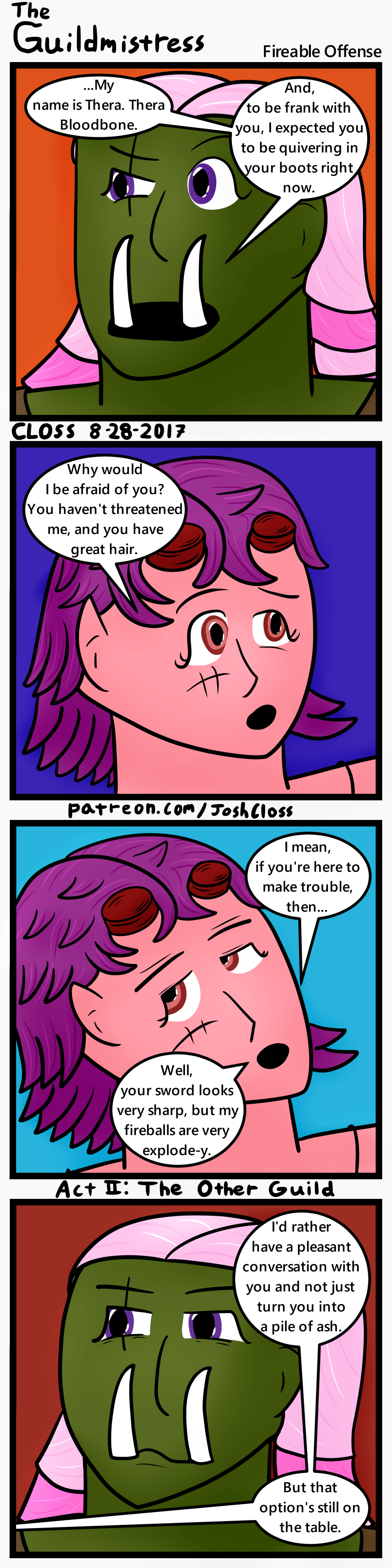 The Guildmistress: Fireable&nbsp;Offense