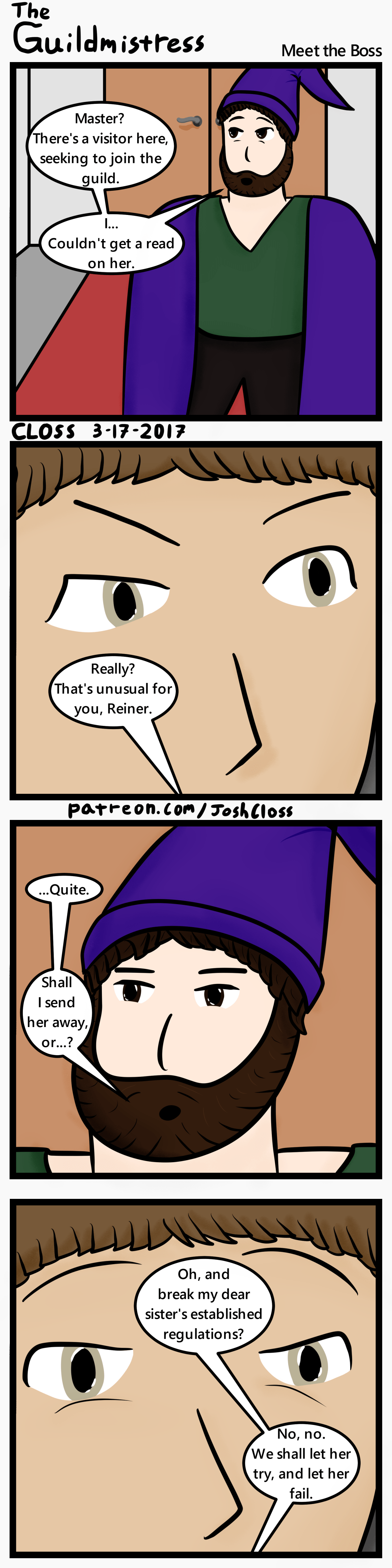 The Guildmistress: Meet the&nbsp;Boss