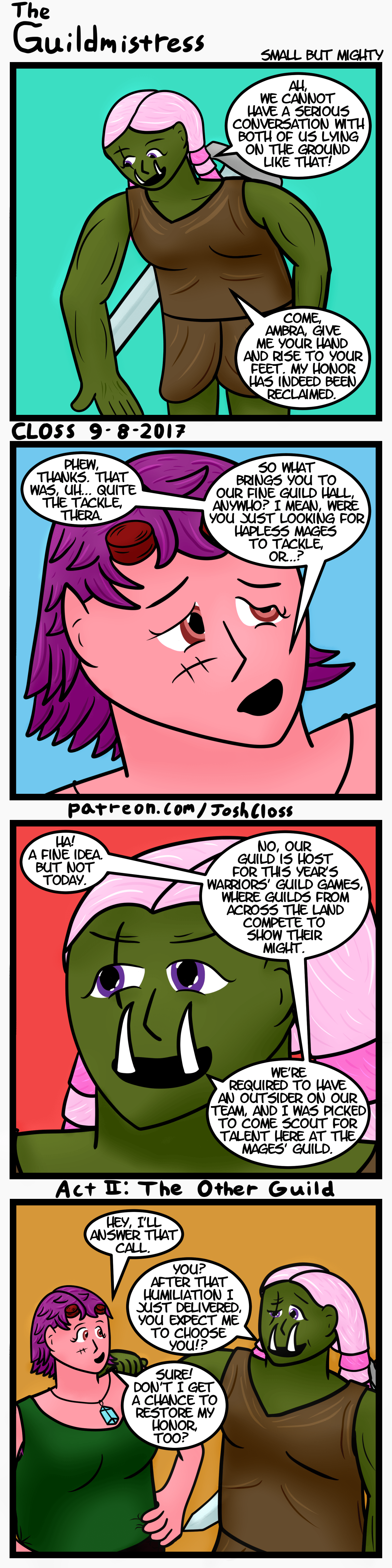 The Guildmistress: Small But&nbsp;Mighty