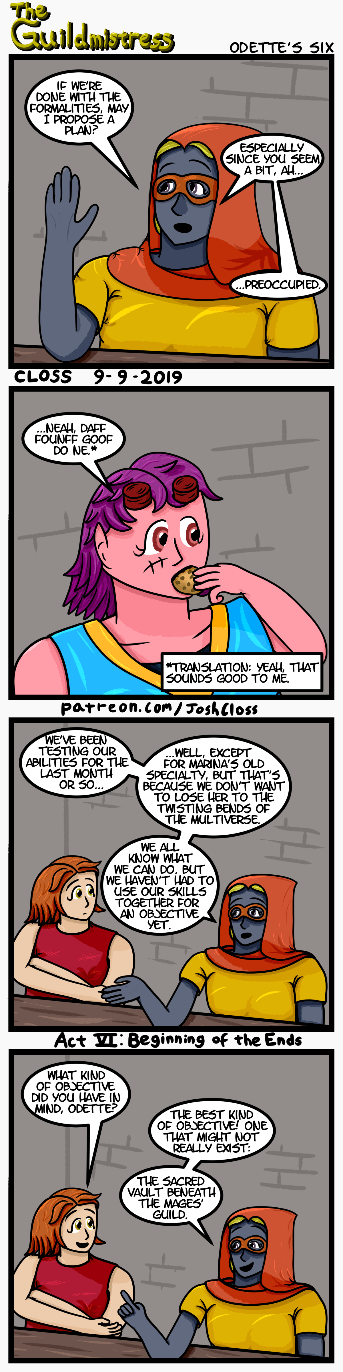 The Guildmistress: Odette’s&nbsp;Six