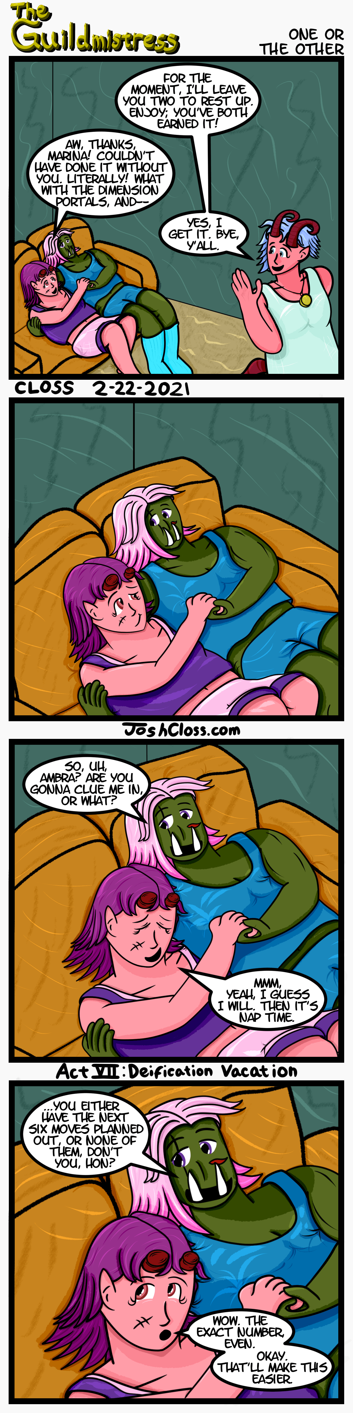 The Guildmistress: One or the&nbsp;Other