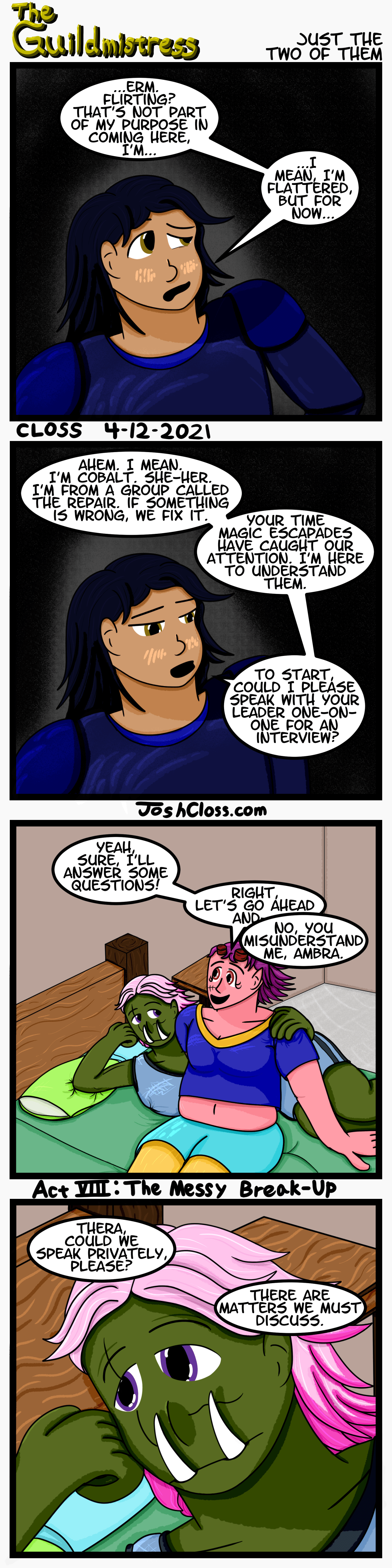 The Guildmistress: Just the Two of&nbsp;Them