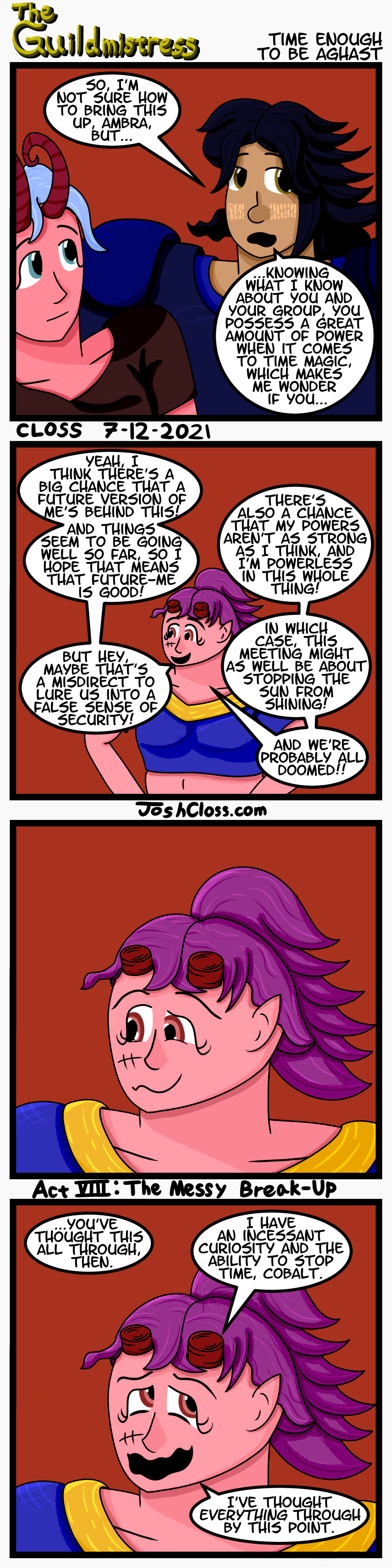 The Guildmistress: Time Enough to Be&nbsp;Aghast