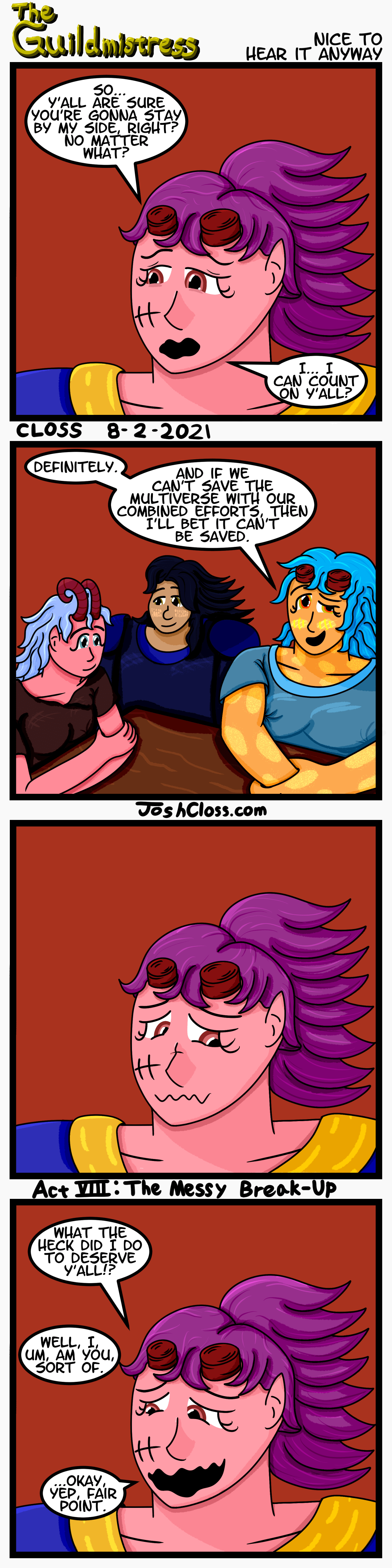 The Guildmistress: Nice to Hear It&nbsp;Anyway