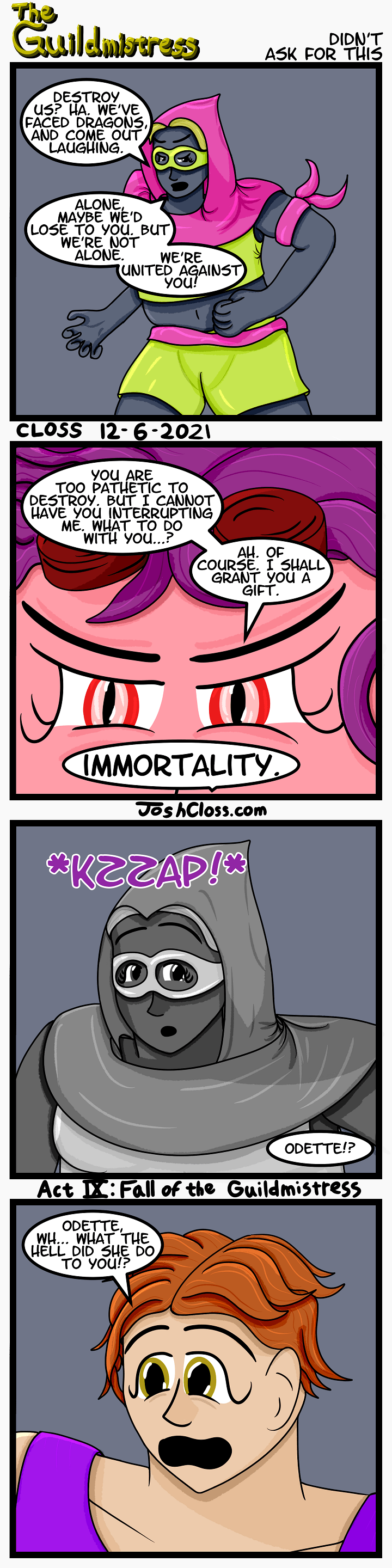 The Guildmistress: Didn’t Ask For&nbsp;This