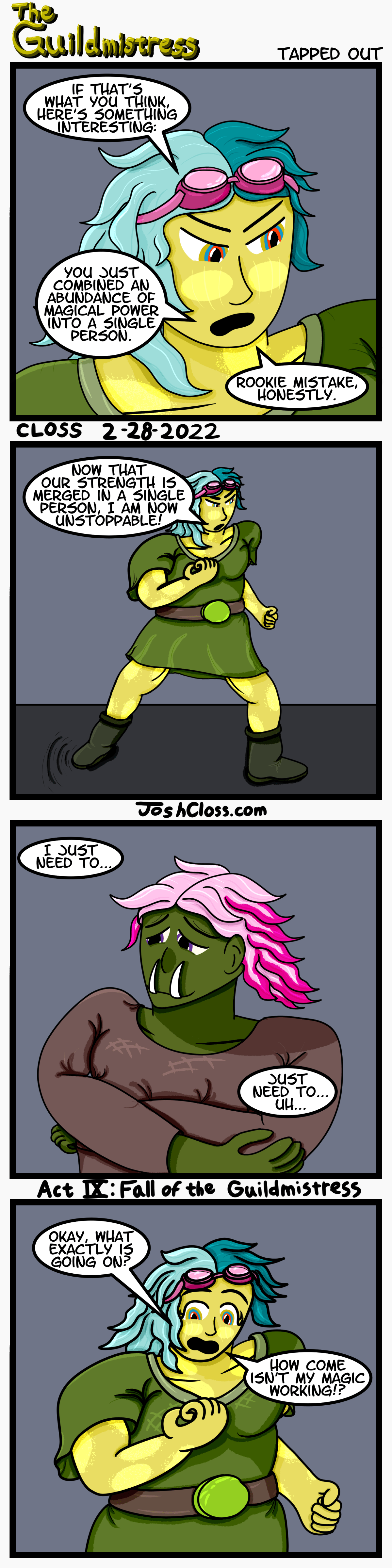 The Guildmistress: Tapped&nbsp;Out