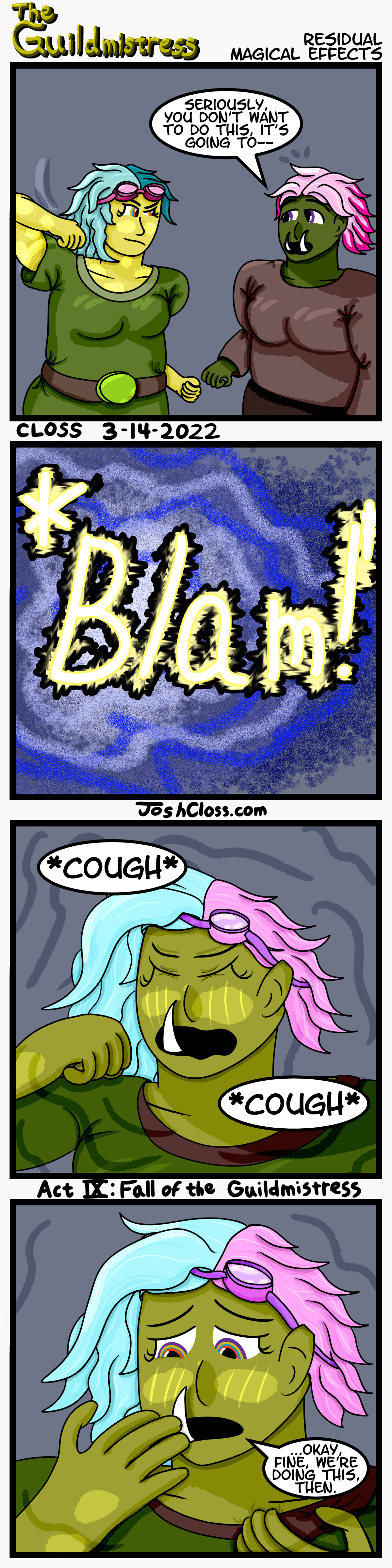 The Guildmistress: Residual Magical&nbsp;Effects