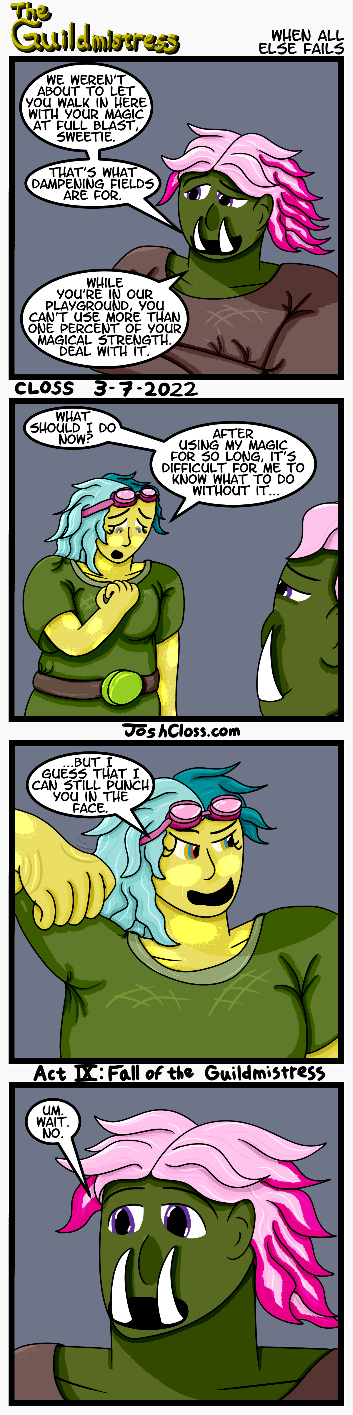 The Guildmistress: When All Else&nbsp;Fails